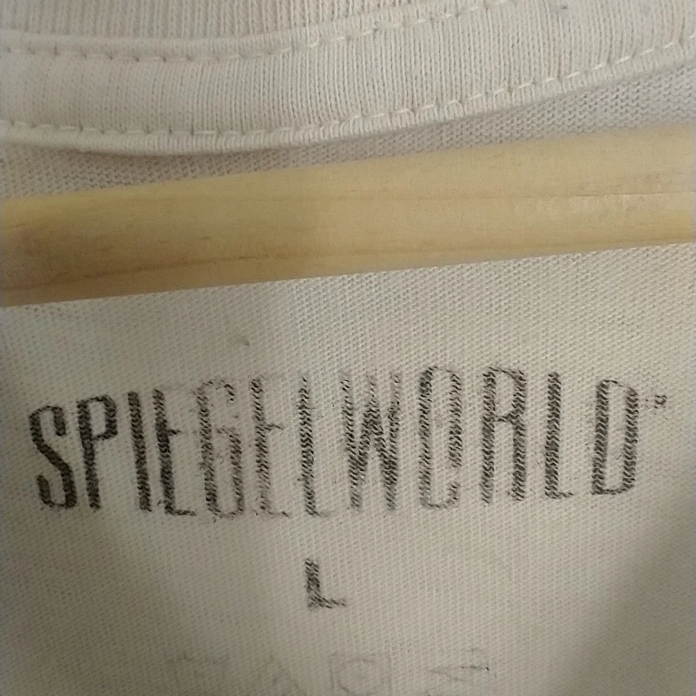 Spiegel World T Shirt Size Large Cream Beige